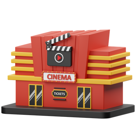 Cinema  3D Icon