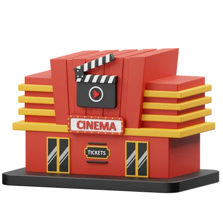 Cinema  3D Icon