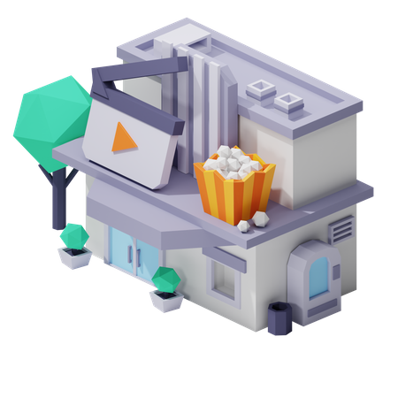 Cinéma  3D Icon