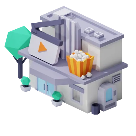 Cinéma  3D Icon