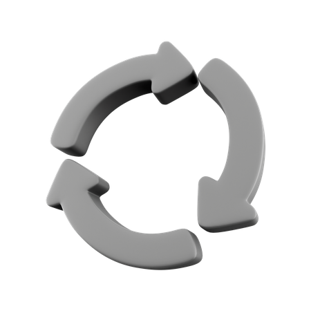 Circular  3D Icon