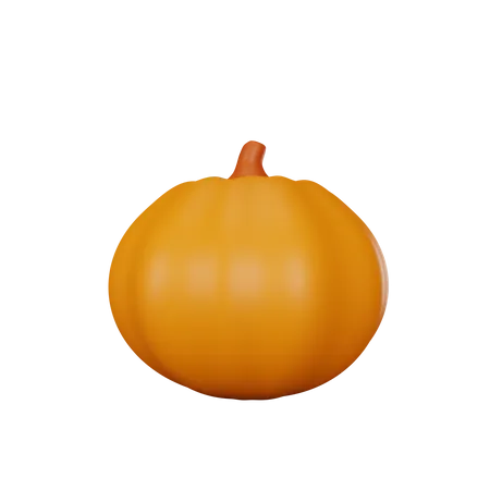 Citrouille  3D Icon