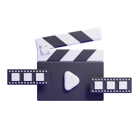 Clapperboard  3D Icon