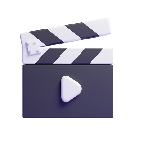 Clapperboard  3D Icon