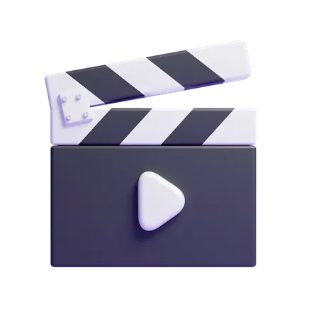 Clapperboard  3D Icon