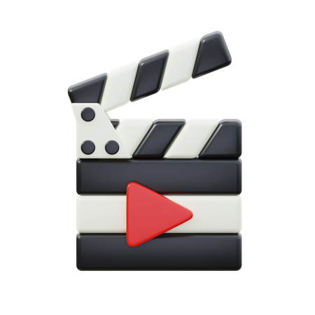 Clapperboard  3D Icon