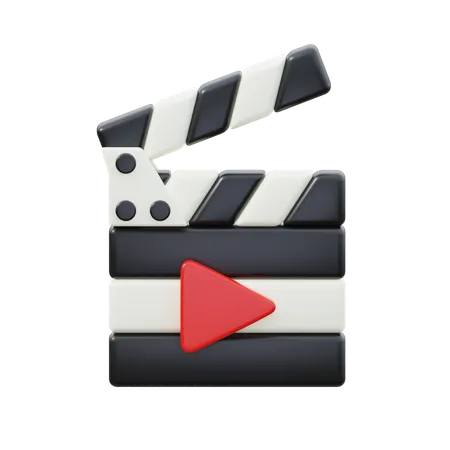 Clapperboard  3D Icon