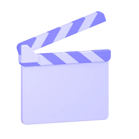 Clapperboard  3D Icon