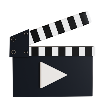 Clapperboard  3D Icon