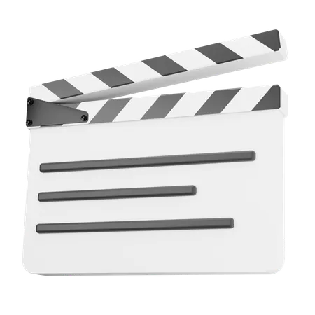 Clapperboard  3D Icon