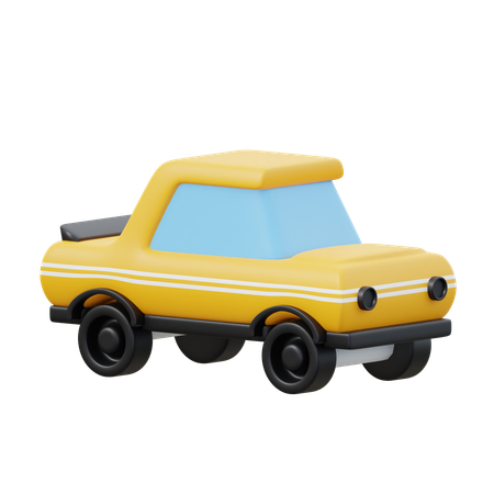 Classic Car  3D Icon