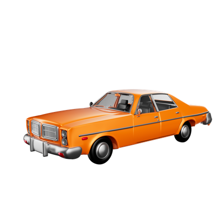 Classic Car  3D Icon