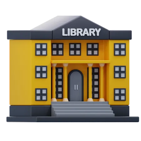 Classic Library  3D Icon