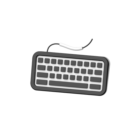 Clavier  3D Icon