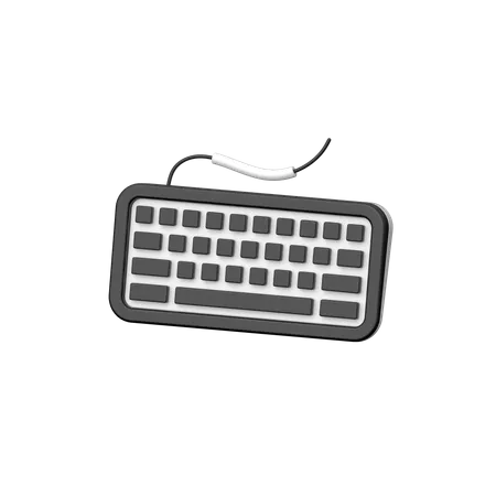 Clavier  3D Icon