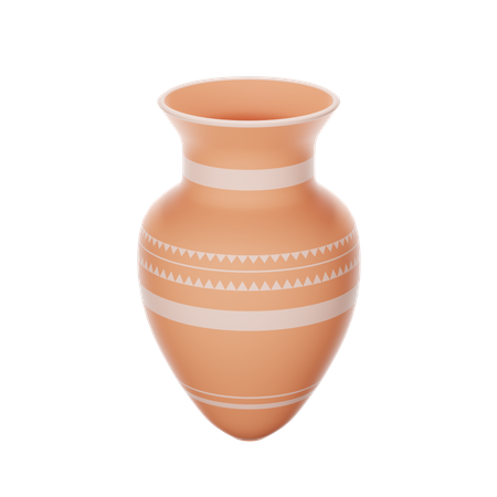 Clay Pottery  3D Icon