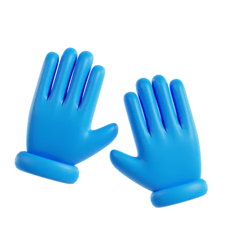 Cleaning Gloves  3D Icon