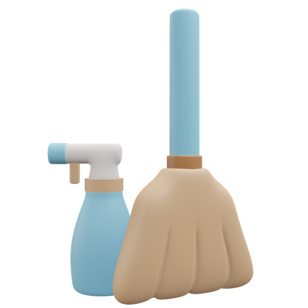 Cleaning Tools  3D Icon