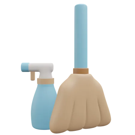 Cleaning Tools  3D Icon