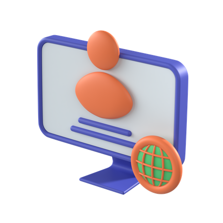 Client Portal  3D Icon