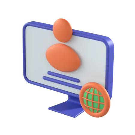 Client Portal  3D Icon