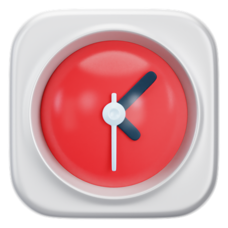 Clock  3D Icon