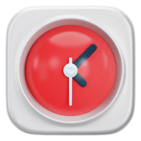 Clock  3D Icon