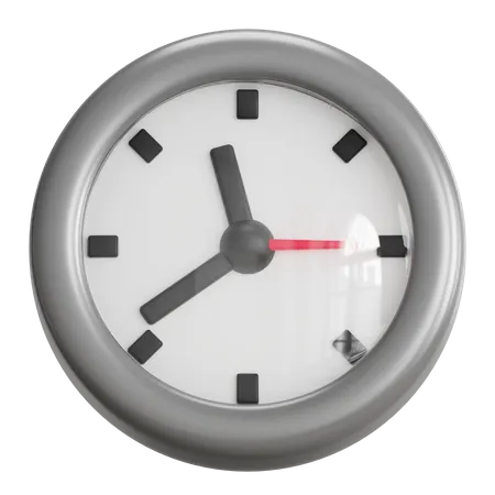 Clock  3D Icon