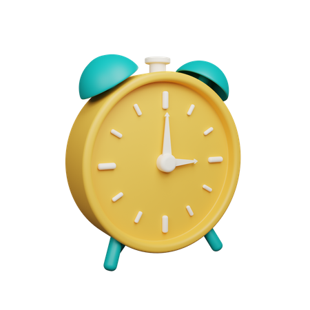 Clock  3D Illustration