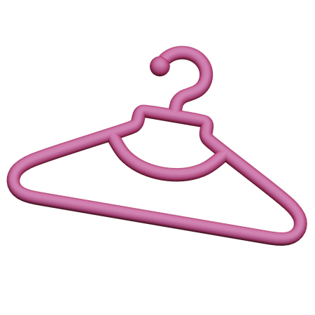 Cloth Hanger  3D Icon