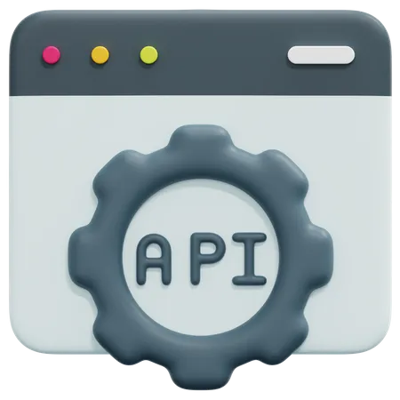 Cloud Api  3D Icon