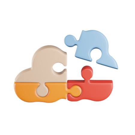 Cloud Puzzle Strategy  3D Icon