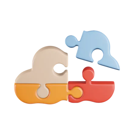 Cloud Puzzle Strategy  3D Icon