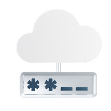 Cloud-Schutz  3D Icon