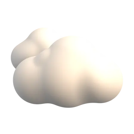 Cloudy  3D Icon