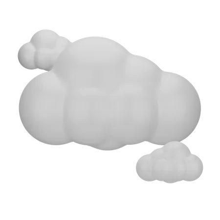 Cloudy  3D Icon