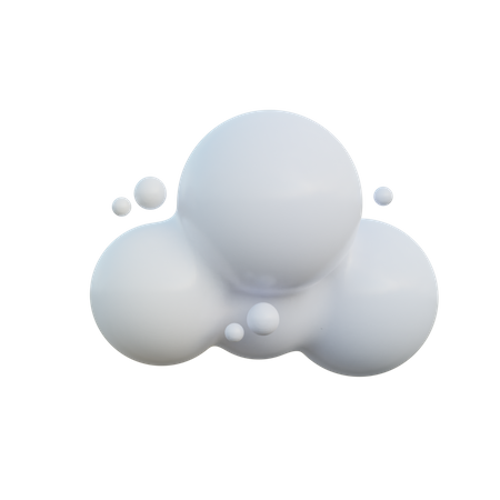 Cloudy Sky  3D Icon