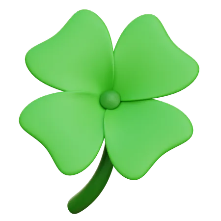 Clover Leaf  3D Illustration