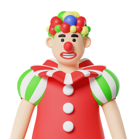 Clown  3D Icon