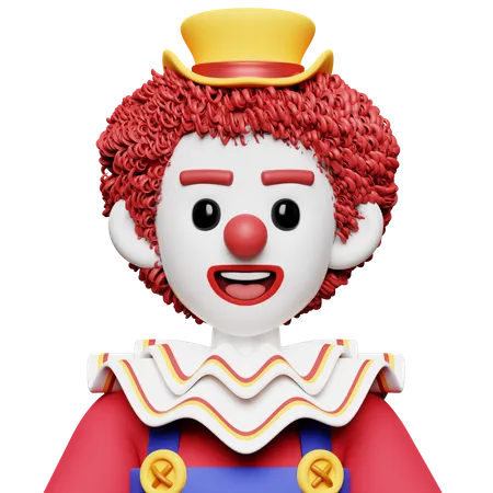 Clown  3D Icon