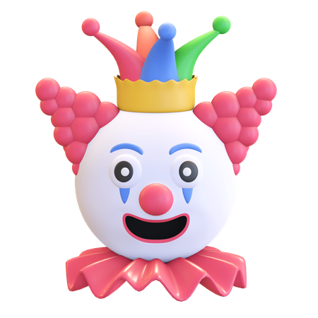 Clown  3D Illustration