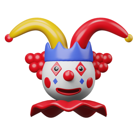 Clown  3D Illustration