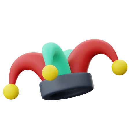 Clown Hat  3D Icon