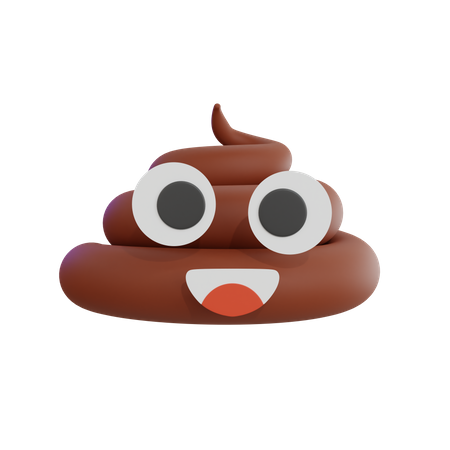 Emoji de cocô  3D Icon