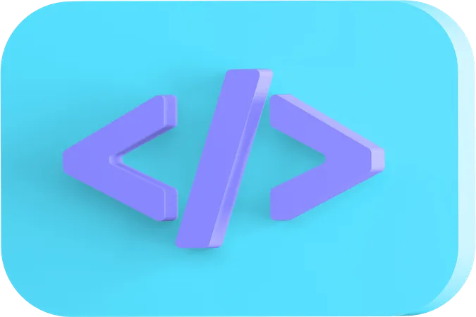 Code  3D Illustration