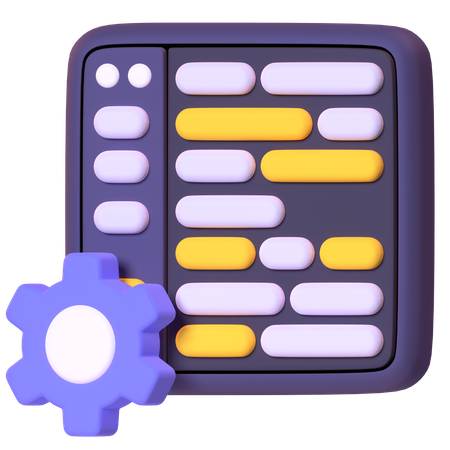 Codificação  3D Icon