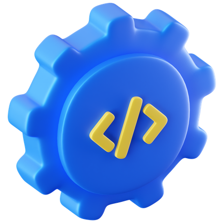 Codificação  3D Icon