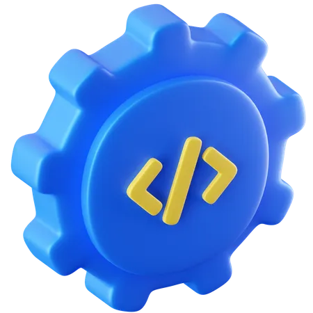 Codificação  3D Icon