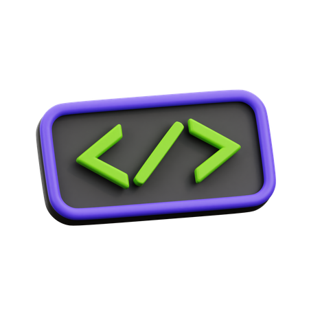 Código  3D Icon