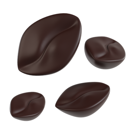 Coffee Beans  3D Icon